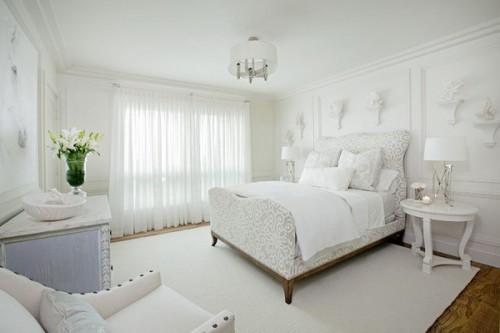 غرف نوم بيضاء وصور اجمل غرف نوم باللون الابيض هولو كل مفيد